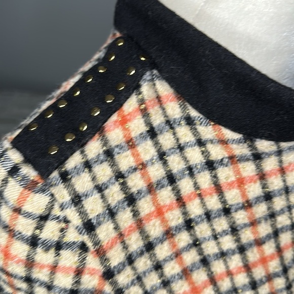 Lauren Moffatt Women’s Plaid Wool Jacket Blazer XSmall - Picture 6 of 12